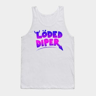 Retro Loded Diaper Tank Top